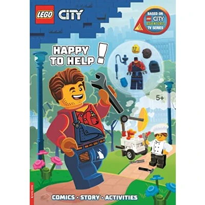 Immagine di LEGO® City: Happy to Help! Activity Book (with Harl Hubbs minifigure)