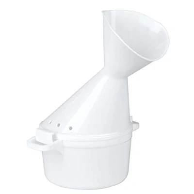 Immagine di Servocare, inalatore per uso privato, in plastica, 2 pezzi, bianco