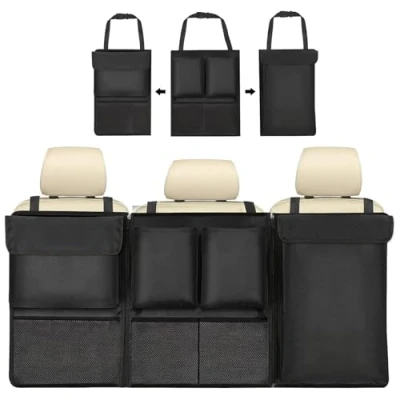 Immagine di HIAHXC organizer per bagagliaio auto, resistente, sedile con tasche multiple