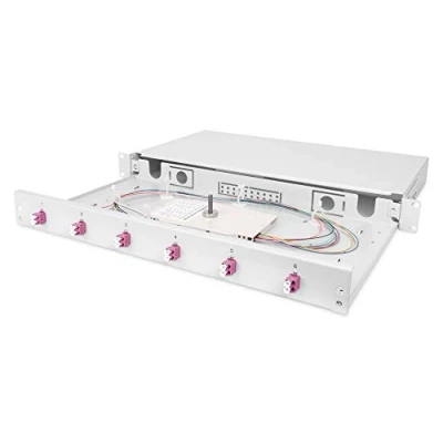Immagine di Digitus DN 96330 4 Patchpanel per fibra ottica 6 Porte LC 1 U