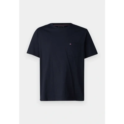 Immagine di Tommy Hilfiger Essential Solid Pocket TEE Tshirt basic, Uomo, Taglia: XS, Desert sky