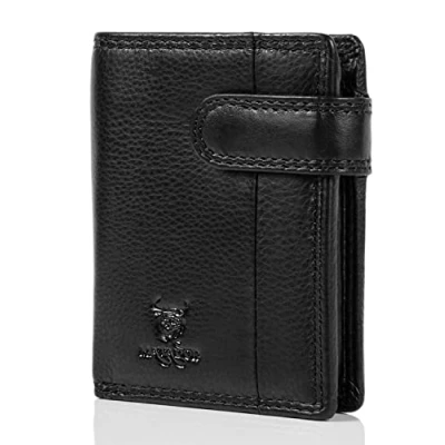 Immagine di MATADOR® Portafoglio piccolo 561 con linguetta di chiusura, Nero , Classico