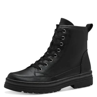 Immagine di MARCO TOZZI Stivaletti da Donna con Lacci 2 25261 43, Stivali alla Moda, Nero, 38 EU