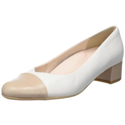 Immagine di ARA Nizza, Scarpe décolleté Donna, Crema Sabbia, 41 EU Larga