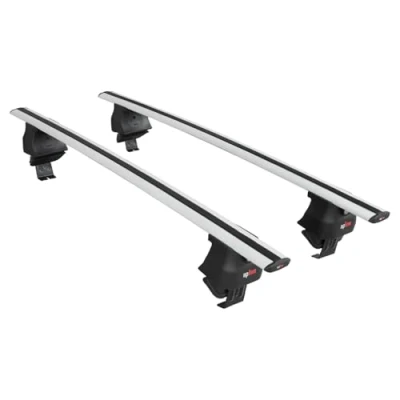 Immagine di apline Compatibile con Peugeot 208 II (P21) 2020 2024 ACE 4 Barre Tetto Portapacchi Auto Portatutto Grigo Alluminio 2