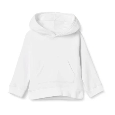 Immagine di Amazon Essentials Felpa con Cappuccio Modello Pullover Bambine e Ragazze, Bianco, 6 7 Anni