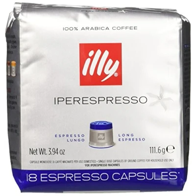 Immagine di illy Caffè Espresso In capsule Iperespresso Lungo 6 confezioni da 18 (tot 108 Capsule)