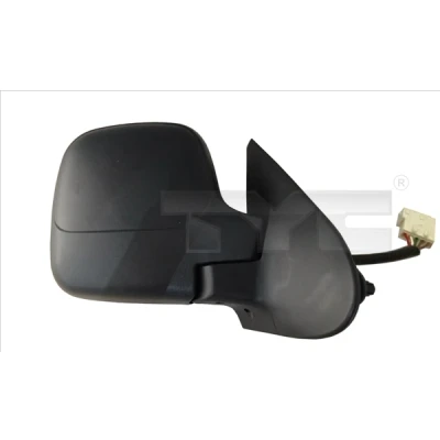Immagine di specchio retrovisore esterno Tyc 305 0010 Sx nero convesso, termico, per regolazione elettrica CITROËN: Berlingo / First I