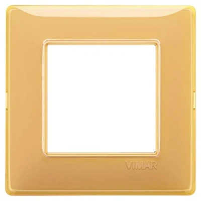 Immagine di Vimar Placca 2 m, Reflex Ambra