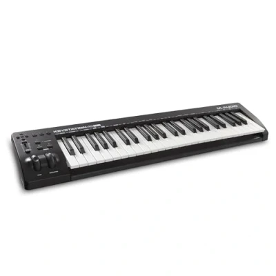 Immagine di M Audio Keystation 49 MK3 Controller MIDI USB, Tastiera Muta a tasti, Controlli Assegnabili, Plug and Play (Mac/PC) + Pacchetto Software