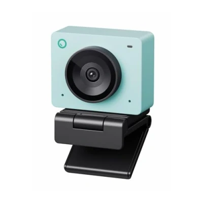 Immagine di OBSBOT Meet SE 1080P@100 FPS Webcam per PC con Sensore 1/2,8&quot;，AI Framing e Autofocus, Modalità Bellezza, Leggera, Controllo Gestures, Staggered HDR, Streaming, Gaming (Aurora Green)