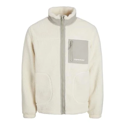 Immagine di Jack &amp; Jones Jorvesterbro Jacket Giacca in pile, Uomo, Taglia: Medium, Cloud dancer