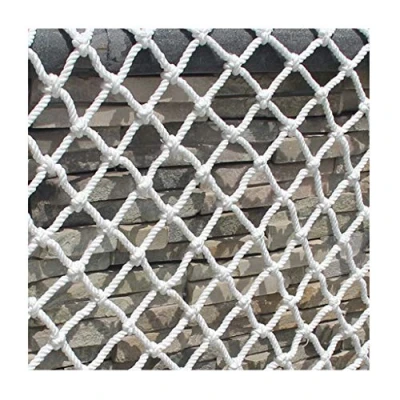 Immagine di Rete Di Protettiva Sicurezza Balcone Corda for Bambini Rimovibile, Esterno Decorazione Protezione Asilo Scale Anticaduta Canapa Recinzione