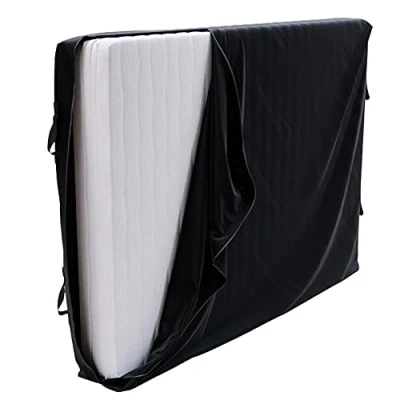 Immagine di Custodia Materasso Singolo 80x190/200 Trasloco e Stoccaggio Dreamzie (Made in EU OEKO TEX Spessore 25cm) Coprimaterasso con Zip 4 Maniglie