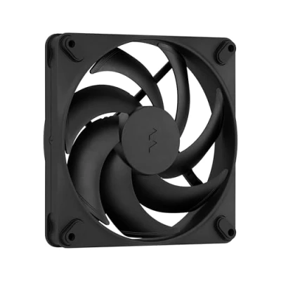 Immagine di Fractal Design Momentum 14 Ventola silenziosa per case PC 140 mm Pale in polimero a cristalli liquidi (LCP) Cuscinetto dinamico fluido (FDB) Nero