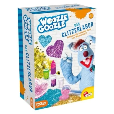 Immagine di Liscianigiochi WOOZLE GOOZLE il GLITZERLABOR, scopri lato fulcante della scienza, kit per esperimenti principianti e bambini a partire dagli 8 anni in su