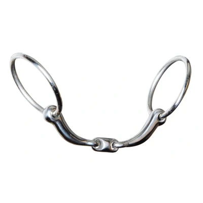 Immagine di Harry&#039;s Horse Filetto anatomico doppio snodo 14mm 14,5 RVS