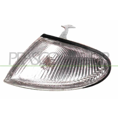 Immagine di PRASCO MZ0154014 Frecce bianco Specchietto esterno sinistro, anteriore Sx con portalampada