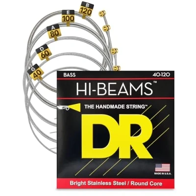 Immagine di DR Strings LR5 40 corde per basso Hi Beam a 5 (45 125)
