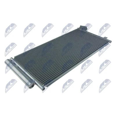 Immagine di NTY CCS FT 027 Condensatore con essiccatore Alluminio FIAT: Doblo II Van / Station Wagon