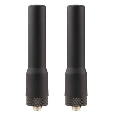 Immagine di Retevis RT20 Morbida Antenna Ricetrasmittenti SMA F Doppia Banda 144 / 430MHz Compatibile con Walkie Talkie RT5 RT5R RT5RV RT7 RT21 Baofeng UV 5R BF 888S TYT HYT Ricetrasmettitore (2 pezzi)