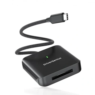 Immagine di DriverGenius USB C Lettore di Schede CFexpress Tipo B, 10Gbps, Metallo, HB093