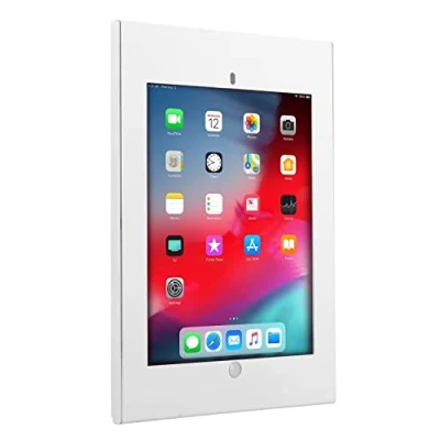 Immagine di Maclean MC 907W Supporto da parete per tablet Protezione Antifurto Comaptibile con12.9 iPad Pro VESA 75 x (Bianco)