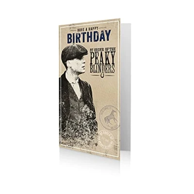 Immagine di Danilo Promotions biglietto di compleanno Peaky Blinders, compleanno, multicolore, 9 x 5
