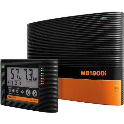 Immagine di Gallagher Elettrificatore MBS1800i, 230V/12V/Solar, Adatto per Zootecniche e Agricoltura
