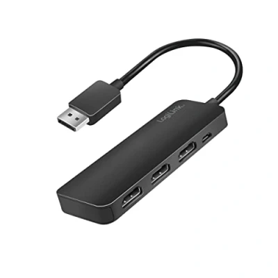 Immagine di LogiLink CV0146 Distributore, splitter DisplayPort Nero