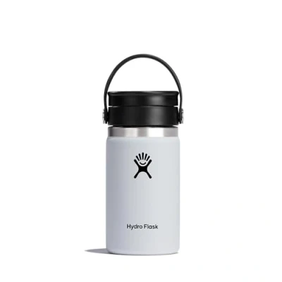 Immagine di Hydro Flask Coffee Termos da viaggio per caffè 354 ml (12 oz) Acciaio inossidabile con isolamento sottovuoto e coperchio a prova di perdite Wide Mouth White