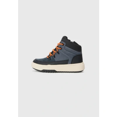 Immagine di Geox Bunshee B Stivaletti stringati per bambini, Taglia: 38, Denim Scarpe
