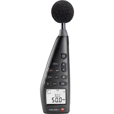 Immagine di testo Fonometro Data logger 816 1 30 130 dB 20 Hz 8000