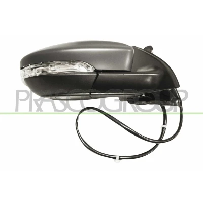 Immagine di Specchio retrovisore esterno Prasco Premium VG0557353P Dx con la prima mano termico, memoria, ribaltabile/ripiegabile elettricamente, convesso, co
