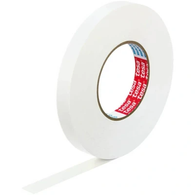 Immagine di Tesa 57230 00001 02 Nastro in tessuto Bianco (L x L) 50 m 19 mm 1 pz.