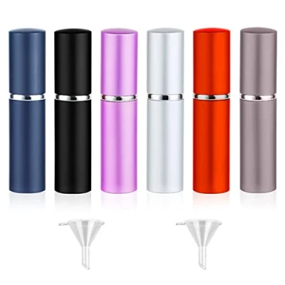 Immagine di SwirlColor Atomizzatore Profumo Ricaricabile 6ml Nebulizzatore per Viaggio Bottiglia di 6 Pezzi