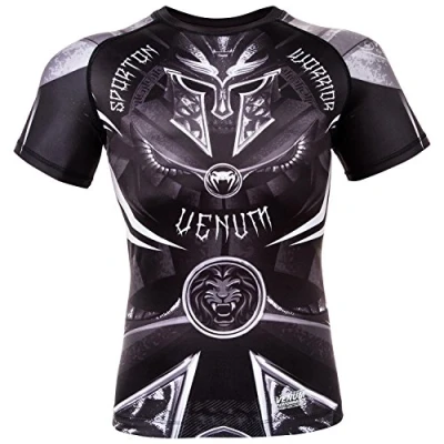 Immagine di VENUM Gladiator 3.0 Rashguard Maniche Corte, Nero/Bianco, XL