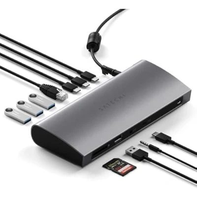 Immagine di Satechi Docking Station Thunderbolt 4 Dock Space gray ST UCT4DM