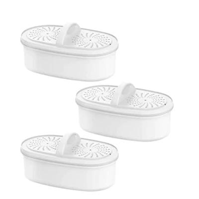 Immagine di Waterdrop WD PF 01A Plus Filtri di Ricambio Certificati NSF per Tutti i Sistemi Filtrazione Della Caraffa Waterdrop, Durano Fino a 3 Mesi o 757 Litri (Confezione da 3)
