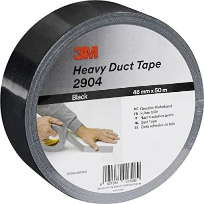 Immagine di 3M 2904D4850S Nastro in tessuto 3M™ 2904 Argento (L x L) 50 m 48 mm 1 pz.
