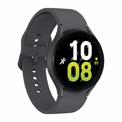 Immagine di Samsung Galaxy Watch 5 (44mm) Bluetooth Smartwatch con fitness tracker, grafite, versione tedesca