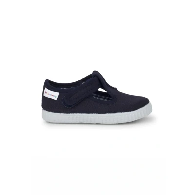 Immagine di Pisamonas Scarpe Occhio di Bue T Bar Bambini Chiusura A Strappo Misurare 31 Colore Blu