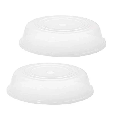 Immagine di Westmark Copripiatti per Microonde, 2 Pezzi, Diametro: 25 cm, Plastica, Trasparente, 224522E3