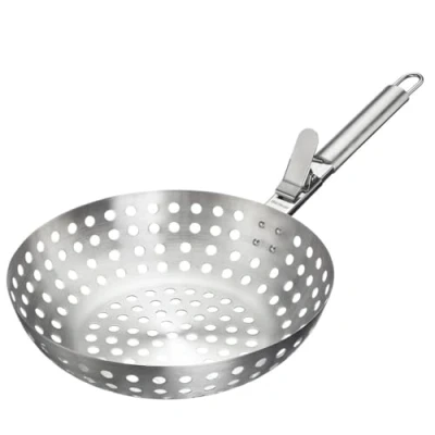 Immagine di Westmark Wok per grigliare ideale preparare grandi quantità di deliziose verdure alla griglia, resistente, lavabile in lavastoviglie acciaio inox