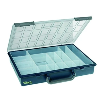 Immagine di raaco Assorter 55 4x8 15 Universale Scatola minuteria (L x L A) 338 261 57 mm Scomparti: suddivisione fissa Contenuto 1 pz.