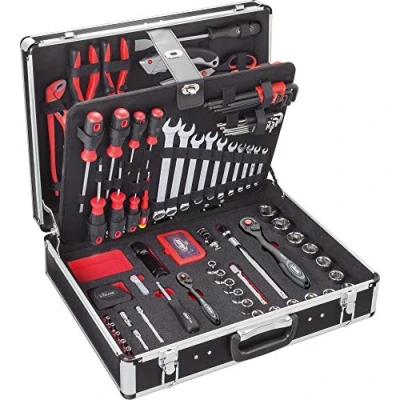 Immagine di VIGOR V2542 Kit attrezzi 143 TORX Socket 6,3 (1/4&quot;), 12,5 (1/2&quot;) Quadrato, Esagonale