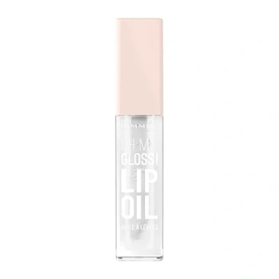 Immagine di Rimmel Oh My Gloss!, 000 Clear Cloud, Olio per Labbra, Non Appiccica, Boost di Idratazione, Idratante e Comfortevole, Facile da Applicare, Formula Vegana, 6ml