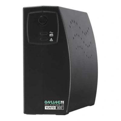 Immagine di ONLINE USV Systeme YUNTO 800 gruppo di continuità (UPS) VA 3 presa(e) AC A linea interattiva