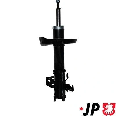 Immagine di JP GROUP 3442100870 Ammortizzatore Assale anteriore Sx A pressione del gas doppio tubo tipo McPherson Spina superiore