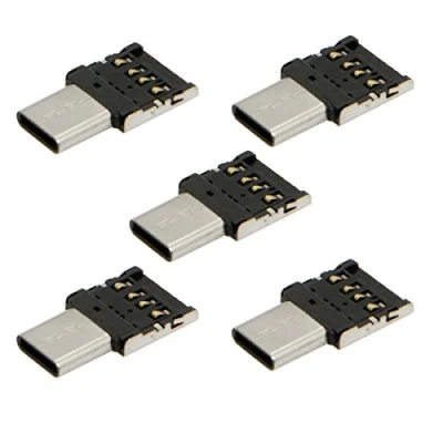 Immagine di JSER 5pcs Ultra Mini Type C USB a 2.0 OTG Adattatore per telefono cellulare Tablet &amp; Cavo Flash Disk